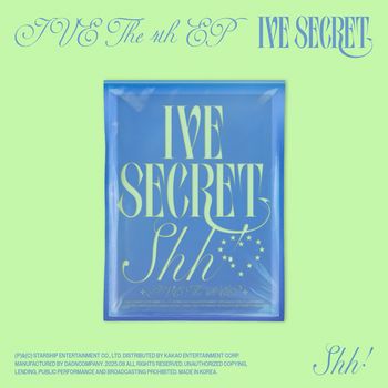 (Shh!版/藍色)第四張迷你專輯「IVE SECRET」(韓國進口版)
