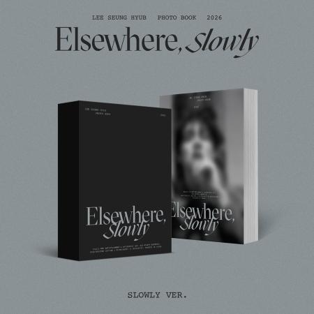 第三本寫真書「ELSEWHERE, SLOWLY(SLOWLY VER.)」(韓國進口版)
