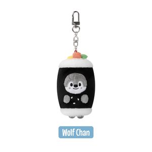 [SKZOO EAATW in SEOUL]-(Wolf Chan)SKZOO飯捲造型鑰匙圈(韓國進