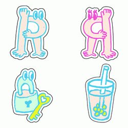 [在你懷裡]胸針組