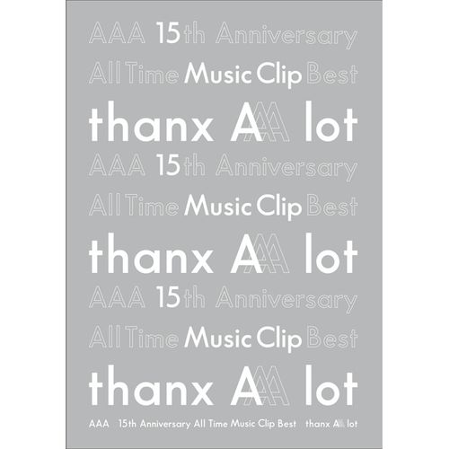 AAA 15th Anniversary All Time Best -thanx AAA lot-