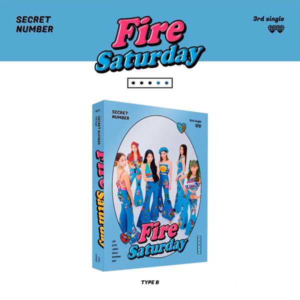 第三張單曲「Fire Saturday」(韓國進口一般版/TYPE B)