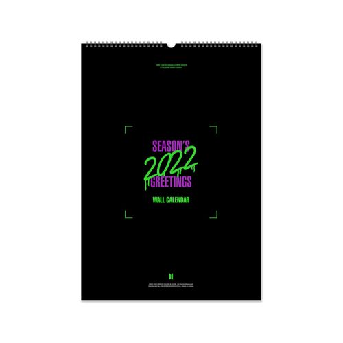 2022掛曆 (韓國進口官網版)