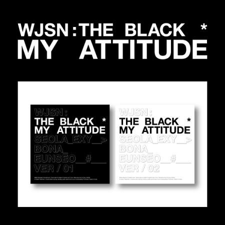 第一張單曲「MY ATTITUDE」(韓國進口官網版/兩版合購版)