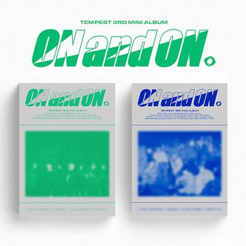 (BLUE版)第三張迷你專輯「ON and ON」(韓國進口版)