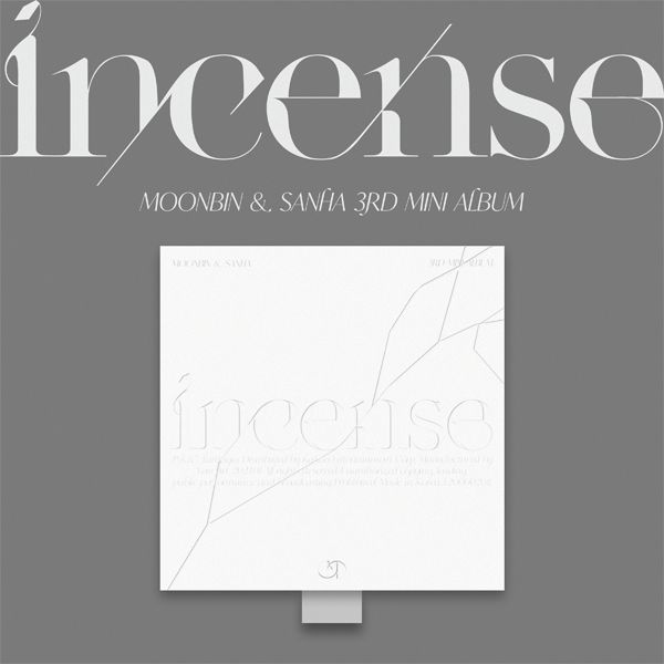(IMPURE版/白)第三張迷你專輯「INCENSE」(韓國進口版)