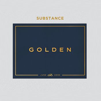 (SUBSTANCE版/藍色)個人專輯「GOLDEN」(韓國進口版)