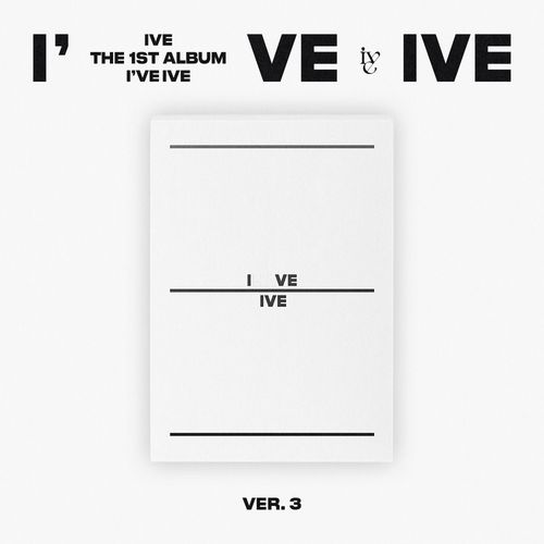 (3版)第一張正規專輯「I`ve IVE」(韓國進口版)