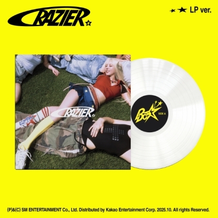 第十一張正規專輯「Crazier」(韓國進口限量版黑膠LP)