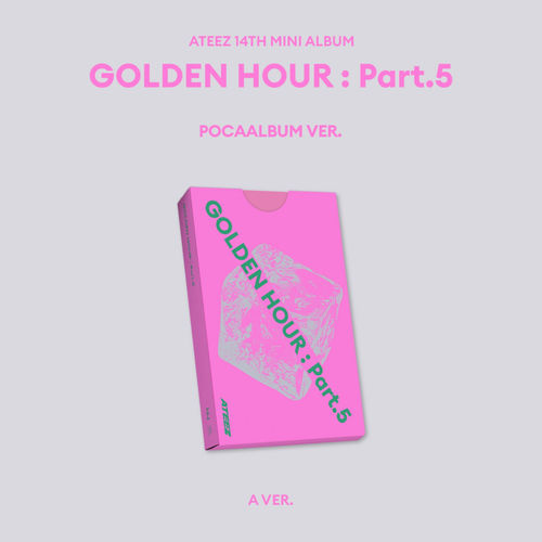 (A版/粉色)第十四張迷你專輯「GOLDEN HOUR : Part.5(POCAALBUM)」
