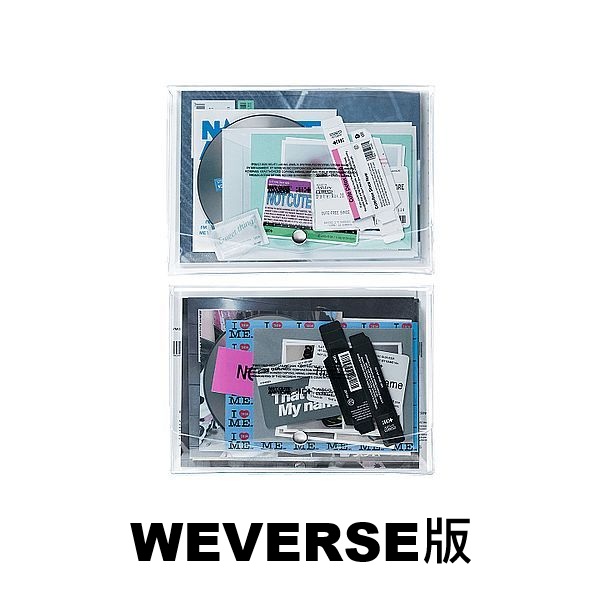 (WEVERSE/兩版合購版)第一張單曲「NOT CUTE ANYMORE」