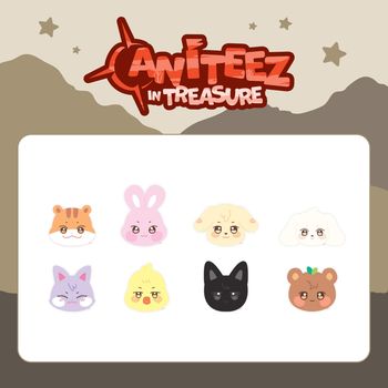 [ANITEEZ IN TREASURE]-娃娃抱枕(韓國進口)