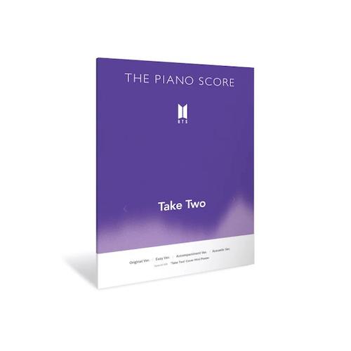 THE PIANO SCORE : BTS [Take Two]鋼琴譜(韓國進口)
