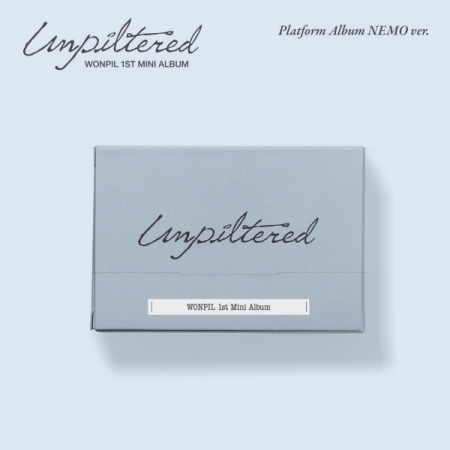 第一張迷你專輯「Unpiltered(Platform Album NEMO Ver.)」