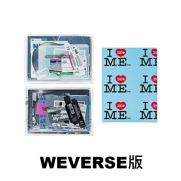 (WEVERSE/三版合購版)第一張單曲「NOT CUTE ANYMORE」(韓國進口版)