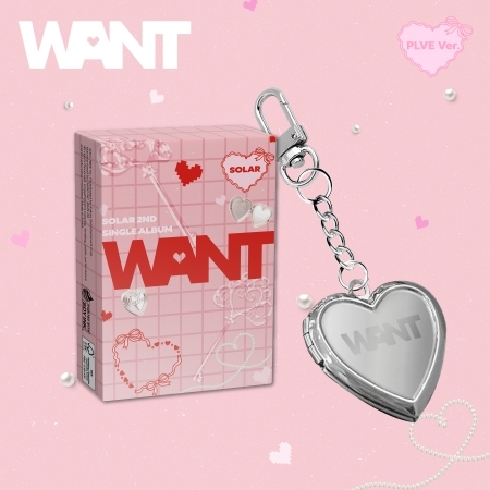 第二張單曲「WANT(PLVE Ver.)」(韓國進口版)