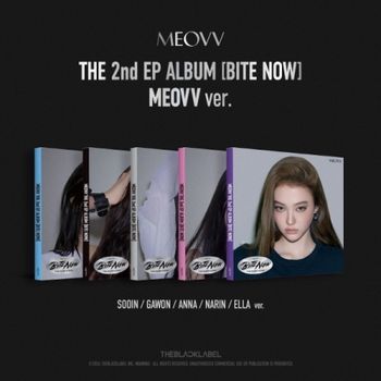 (隨機版)第二張迷你專輯「BITE NOW(MEOVV ver.)」(韓國進口版)