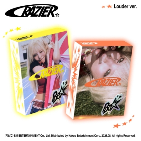 (隨機版)第十一張正規專輯「Crazier(Louder ver.)」(韓國進口版)