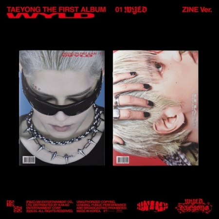(隨機版)第一張正規專輯「WYLD(Zine Ver.)」(韓國進口版)