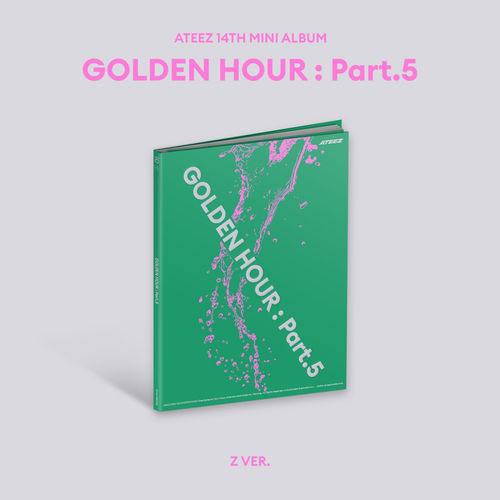 (Z版/綠色)第十四張迷你專輯「GOLDEN HOUR : Part.5」(韓國進口版)