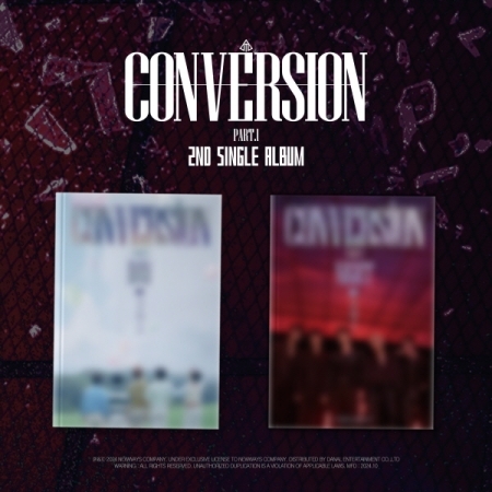 第二張單曲「Conversion Part.1」(韓國進口版)