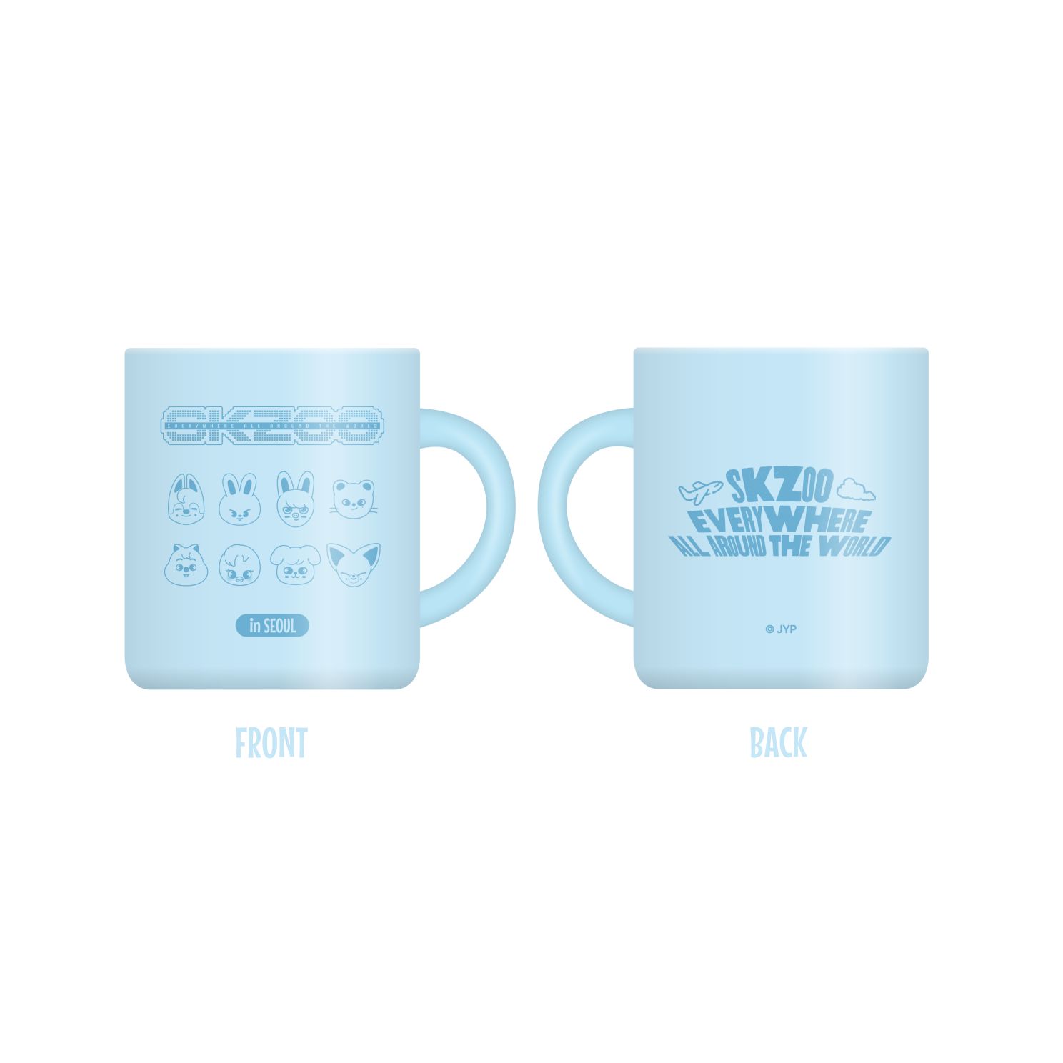 [SKZOO EAATW in SEOUL]-(SEOUL Ver.)SKZOO城市馬克杯(韓國進