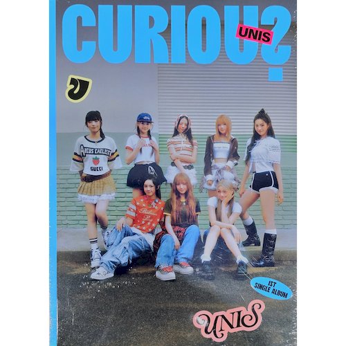 (1版/GLOW-Z)第一張單曲「CURIOUS(Photobook Ver.)」(韓國進口版)
