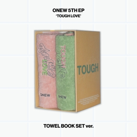 (兩版合購版)第五張迷你專輯「TOUGH LOVE(TOWEL BOOK Ver.)」(韓國進口版)