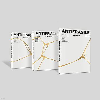 (1版)第二張迷你專輯「ANTIFRAGILE」(韓國進口版)