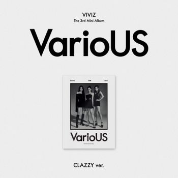 (CLAZZY版)第三張迷你專輯「VarioUS」(韓國進口版)