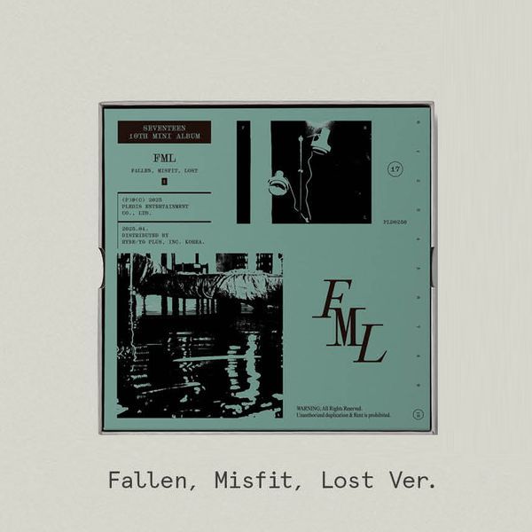(A版/綠色)第十張迷你專輯「FML」(韓國進口版)
