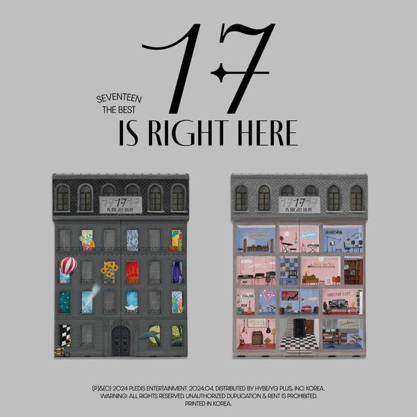 (隨機版)SEVENTEEN BEST ALBUM [17 IS RIGHT HERE]