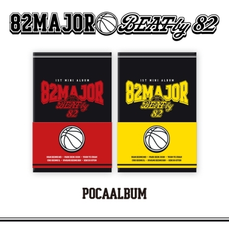 (RED版)第一張迷你專輯「BEAT by 82(POCAALBUM)」(韓國進口版)