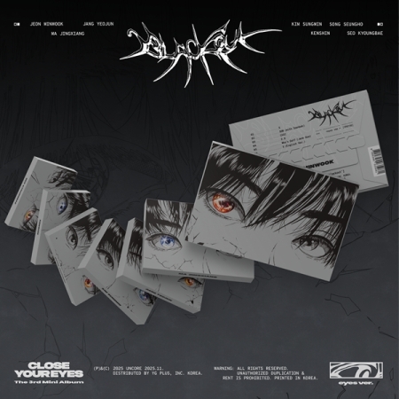 (隨機版)第三張迷你專輯「blackout(eyes ver.)」(韓國進口版)