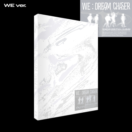 (WE版)第二張正規專輯「WE : Dream Chaser」(韓國進口版)