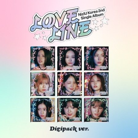 (九版合購版)第二張單曲「LOVE LINE(Digipack ver.)」(韓國進口版)