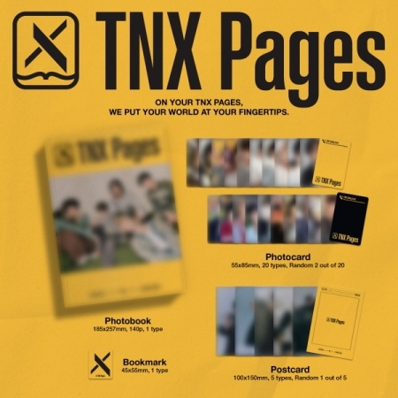 PHOTOBOOK [TNX PAGES]寫真書(韓國進口版)