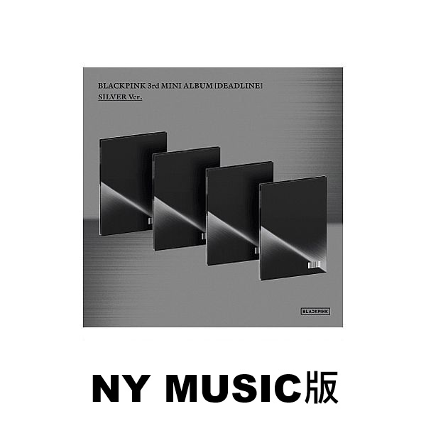 (NY MUSIC/JISOO版)第三張迷你專輯「DEADLINE(SILVER Ver.)」