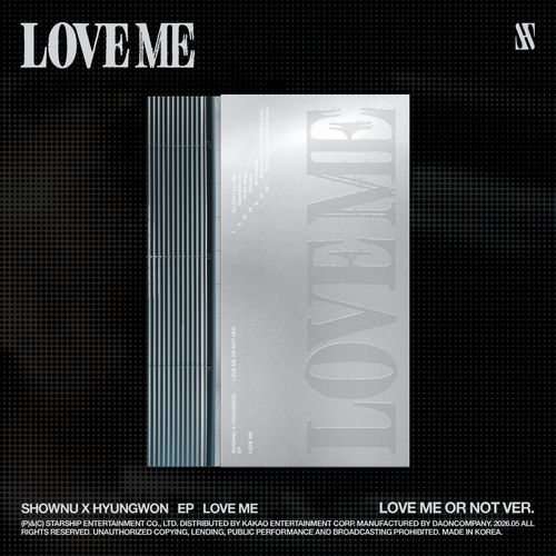 (LOVE ME OR NOT版)迷你專輯「LOVE ME」(韓國進口版)