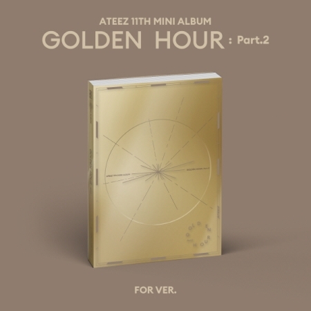 (For版/金色)第十一張迷你專輯「GOLDEN HOUR : Part.2」(韓國進口版)