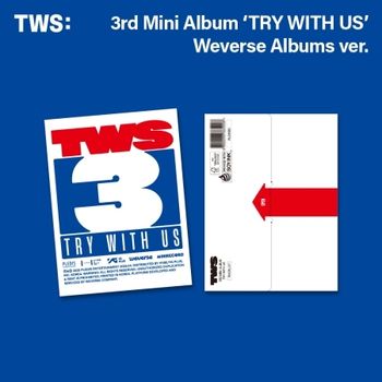 第三張迷你專輯「TRY WITH US(Weverse Albums ver.)」(韓國進口版)