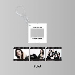 [3RD WORLD TOUR-TUNNEL VISION]-(YUNA)相片鑰匙圈(韓國進口)