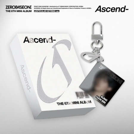 第六張迷你專輯「Ascend-(LENTICULAR KEYRING Ver.)」(韓國進口版)