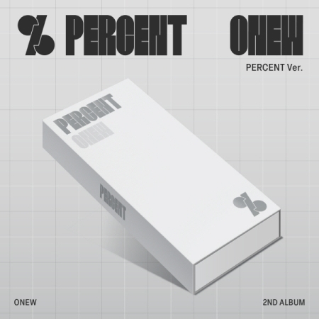 第二張正規專輯「PERCENT(PERCENT Ver.)」(韓國進口版)