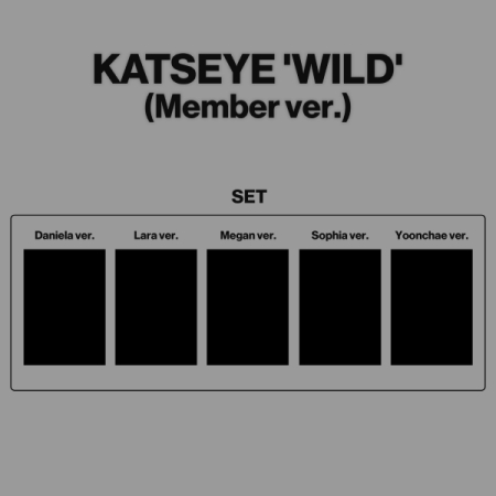 (五版合購版)WILD(Member ver.)(韓國進口版)