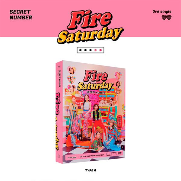 第三張單曲「Fire Saturday」(韓國進口一般版/TYPE A)