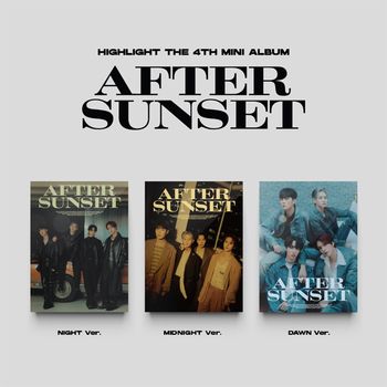 (三版合購版)第四張迷你專輯「AFTER SUNSET」(韓國進口版)