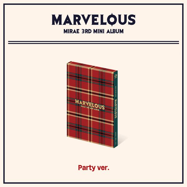 第三張迷你專輯「Marvelous」(韓國進口Party版)