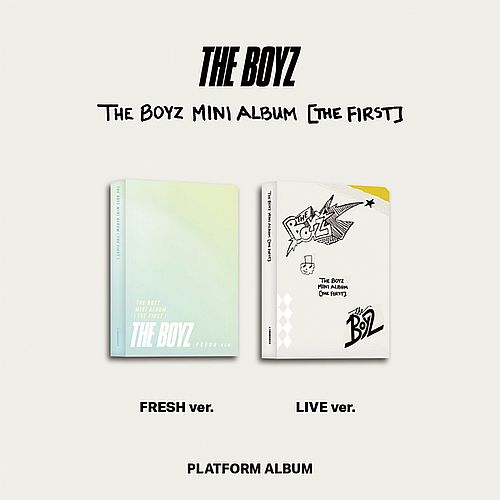 (LIVE版)出道迷你專輯「THE FIRST(Platform Ver.)」(韓國進口版)