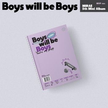 (MVP版)第五張迷你專輯「Boys will be Boys」(韓國進口版)